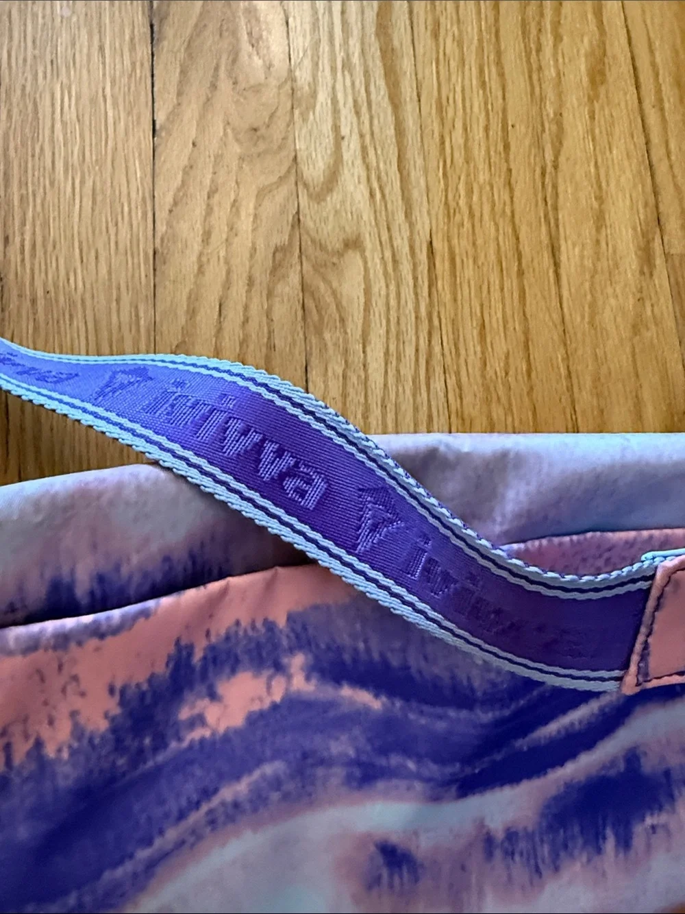 Ivivva Tie-Dye Waist Pack in Purple, Pink & Blue